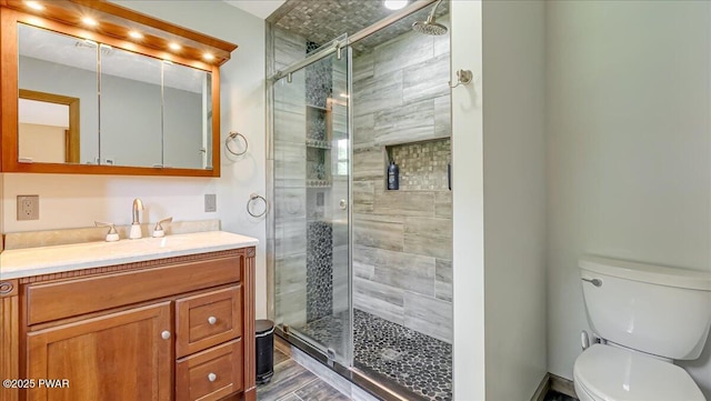 11 Coyote Rdg, Hawley, PA 18428 - full bathroom featuring vanity and a shower stall