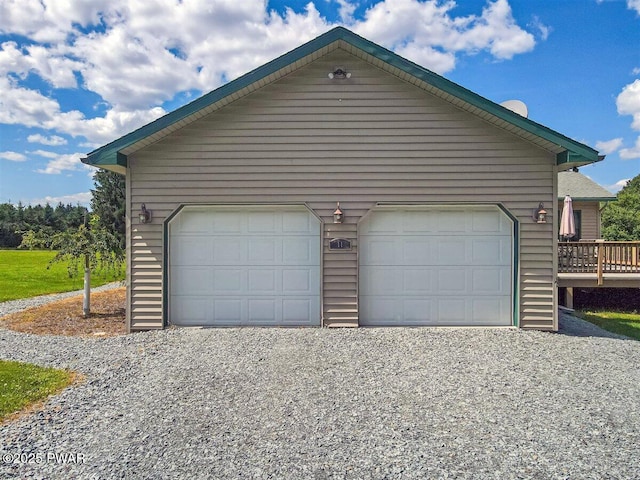 11 Coyote Rdg, Hawley, PA 18428 - view of detached garage