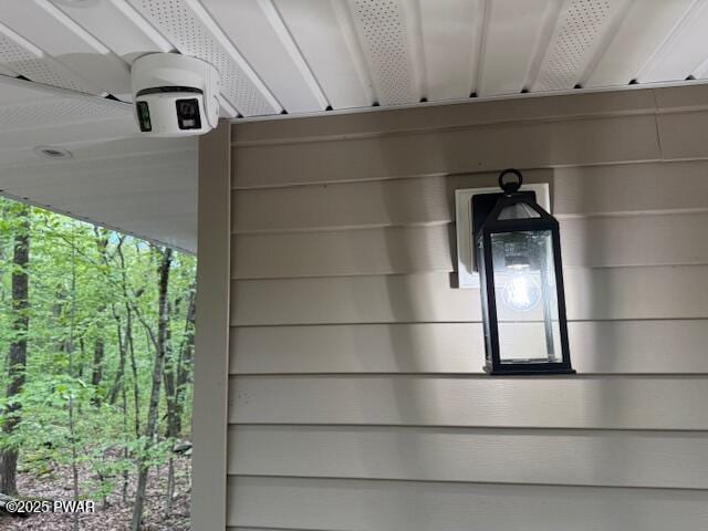 404 Forest Dr, Lords Valley, PA 18428 - exterior view of a surveillance system