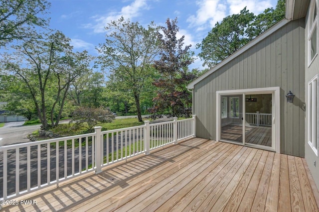 103 Goldrush Dr, Lords Valley, PA 18428 - view of wooden deck