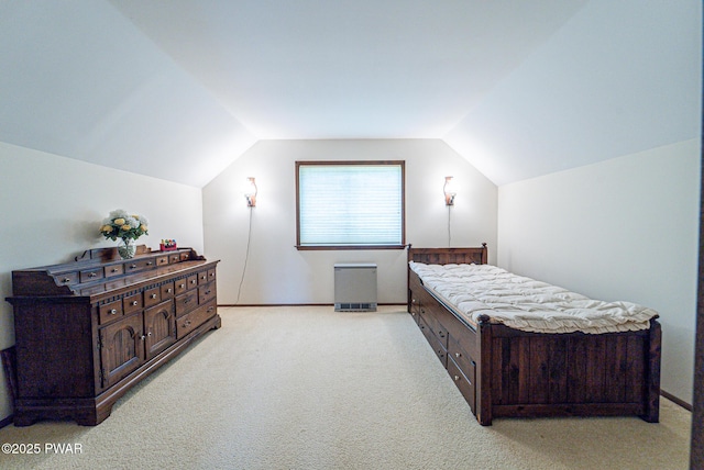 511 Overlook Ter, Stroudsburg, PA 18360 - bedroom featuring light colored carpet and lofted ceiling
