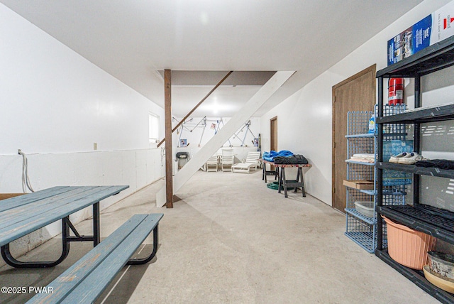 511 Overlook Ter, Stroudsburg, PA 18360 - recreation room featuring carpet floors