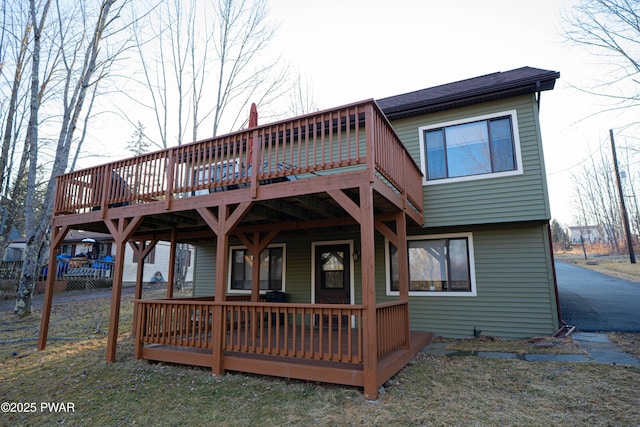 view of back of house