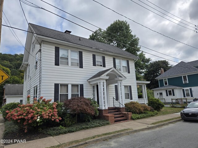 view of colonial-style house