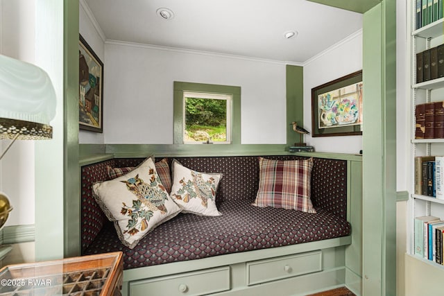 182 Lcpl Jacob Beisel Rd, Lackawaxen, PA 18435 - mudroom featuring crown molding