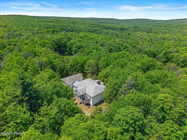 29 Hirshorn Dr, Newfoundland, PA 18445 - view of subject property with a heavily wooded area