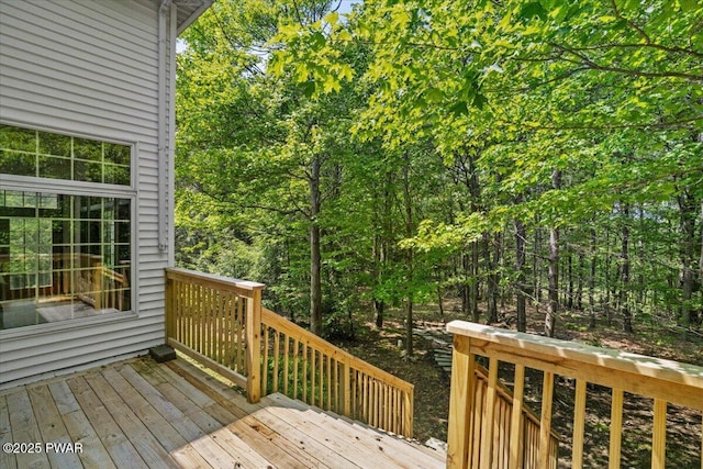 29 Hirshorn Dr, Newfoundland, PA 18445 - view of deck