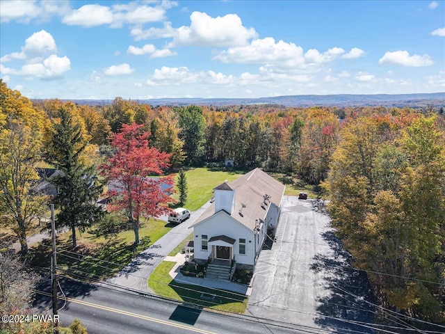 aerial view