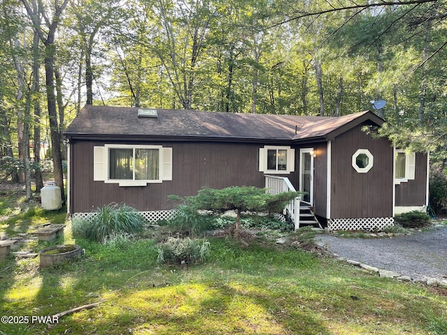 110 Gold Key Rd, Milford, PA 18337 - view of rustic home