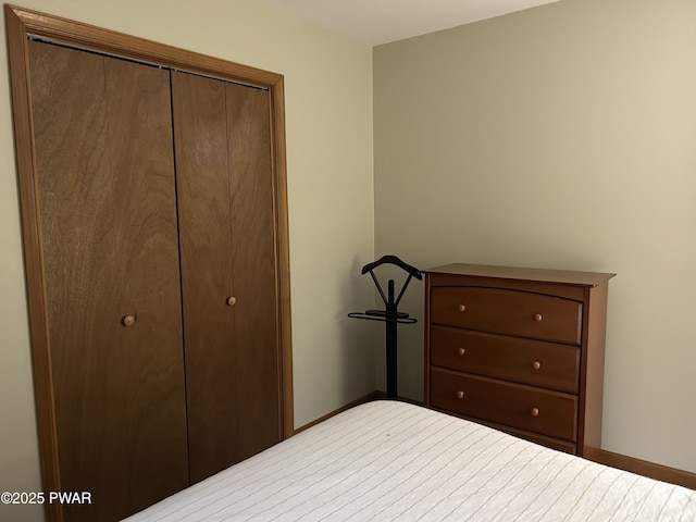 1024 Pitt Rd, Newfoundland, PA 18445 - bedroom with a closet and baseboards