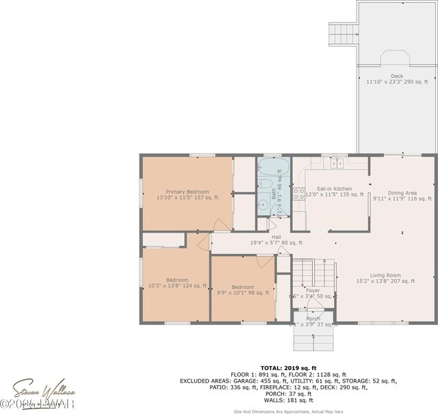 1528 Mount Cobb Rd, Jefferson Township, PA 18436 - view of room layout