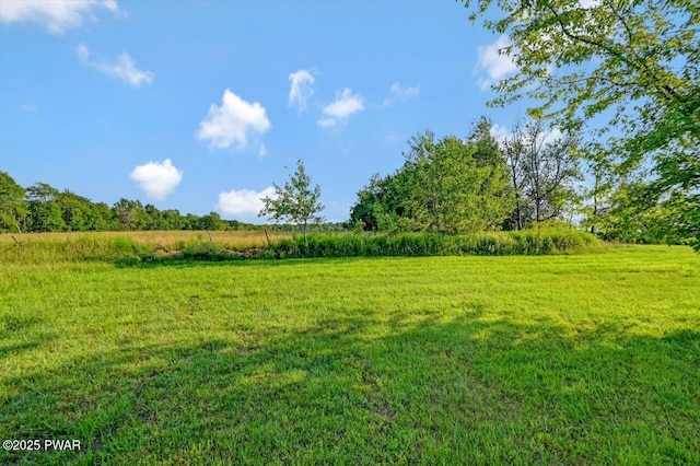1528 Mount Cobb Rd, Jefferson Township, PA 18436 - view of grassy yard featuring a rural view