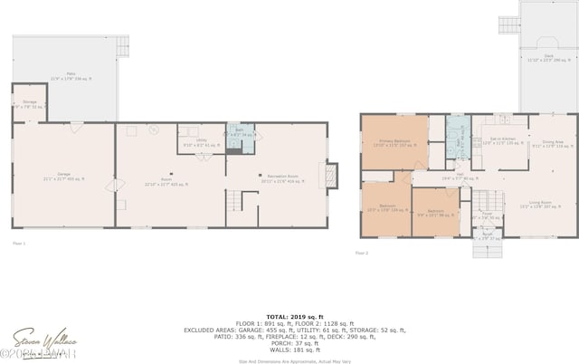 1528 Mount Cobb Rd, Jefferson Township, PA 18436 - view of floor plan / room layout