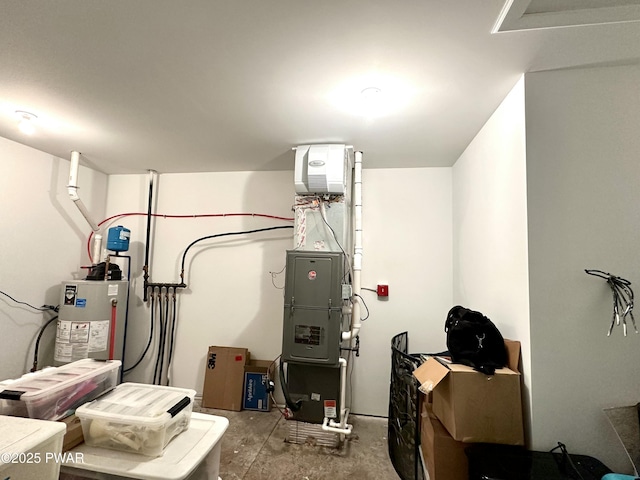 utilities with gas water heater