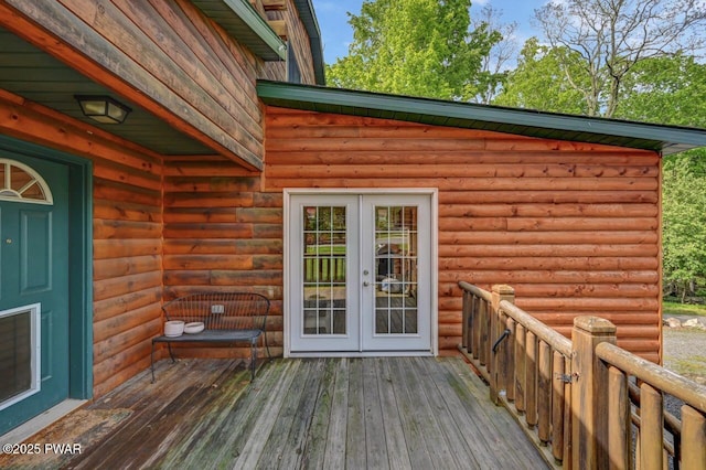 1007 Apache Ct, Lake Ariel, PA 18436 - deck featuring french doors