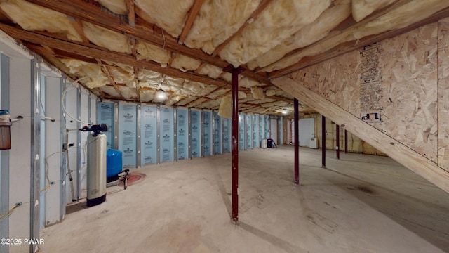 103 Windwards Ln, Dingmans Ferry, PA 18328 - view of unfinished basement