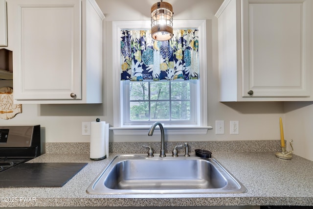 102 Circle Dr, Milford, PA 18337 - kitchen featuring white cabinetry and light countertops