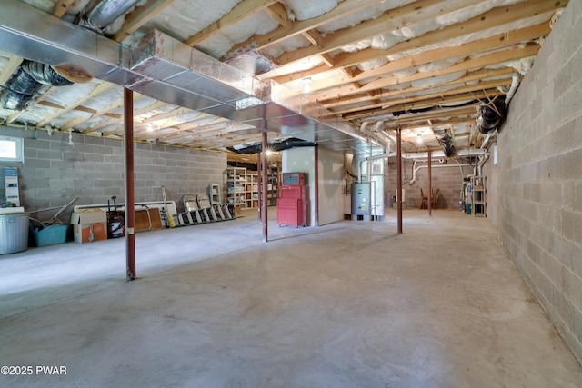 102 Circle Dr, Milford, PA 18337 - unfinished basement featuring heating unit