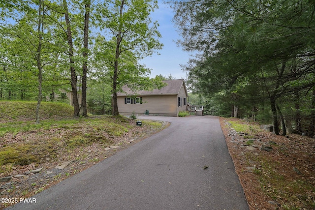 102 Circle Dr, Milford, PA 18337 - view of front of property featuring asphalt driveway