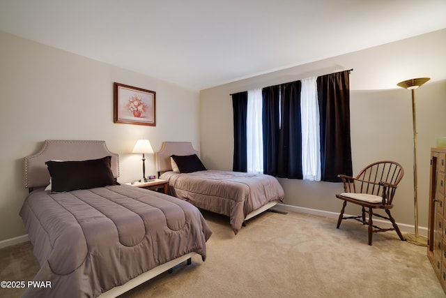 102 Circle Dr, Milford, PA 18337 - bedroom featuring light carpet and baseboards