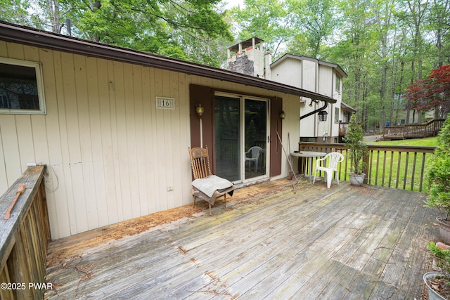 1032 Deer Field Ct, Lake Ariel, PA 18436 - view of deck
