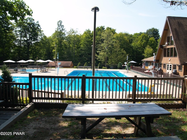 1032 Deer Field Ct, Lake Ariel, PA 18436 - community pool featuring a patio