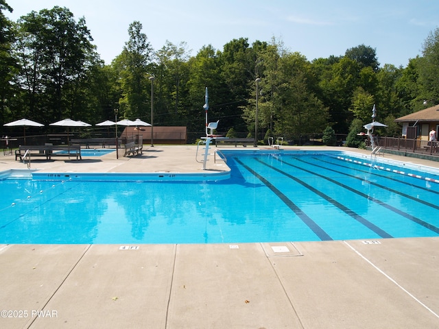 1032 Deer Field Ct, Lake Ariel, PA 18436 - community pool featuring a patio area