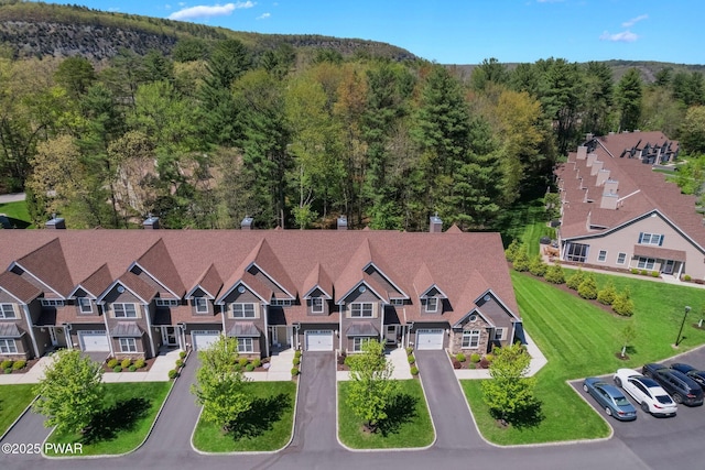 803 Macintosh Way, Matamoras, PA 18336 - aerial view featuring a residential view and a forest view
