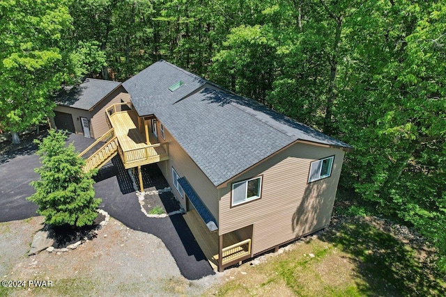 109 Widgeon Ln, Lords Valley, PA 18428 - aerial view of property and surrounding area