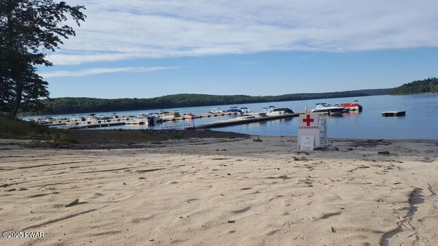 115 Eastwood Dr, Greentown, PA 18426 - dock featuring a water view