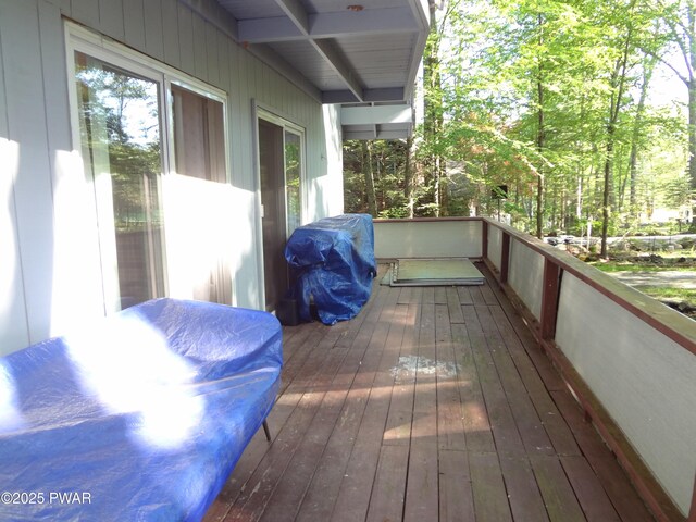 115 Eastwood Dr, Greentown, PA 18426 - deck with area for grilling