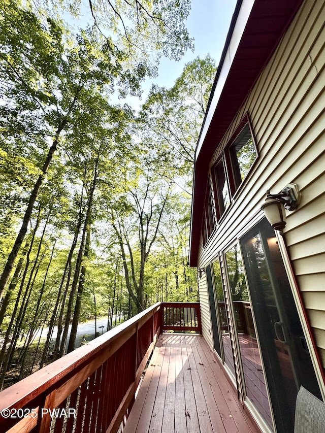 13 Huron Ct, Lake Ariel, PA 18436 - view of wooden terrace