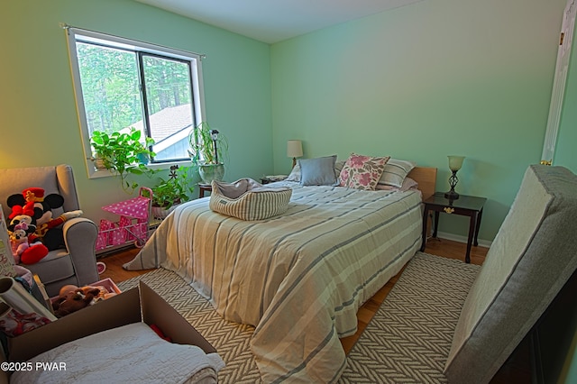 127 E Mulberry Dr, Milford, PA 18337 - bedroom with wood finished floors