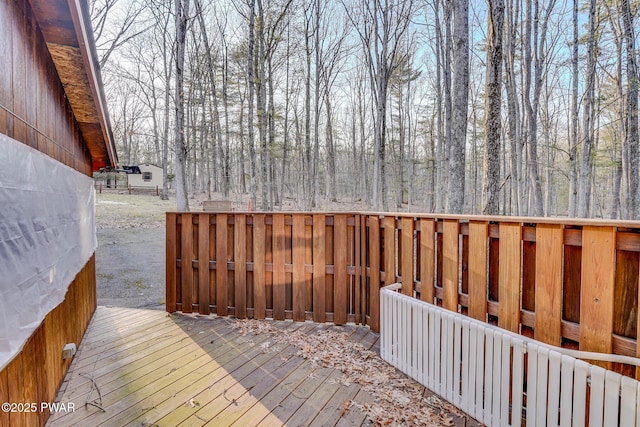 24 Lakeside Dr, Lakeville, PA 18438 - view of wooden deck