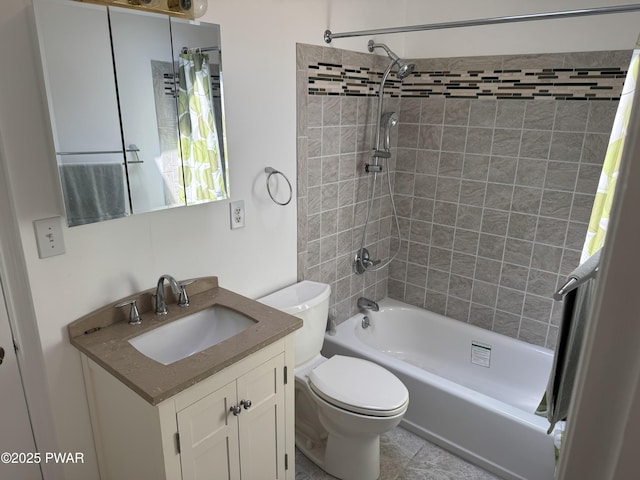219 Woodpecker Ct, Bushkill, PA 18324 - bathroom featuring vanity and shower / tub combination