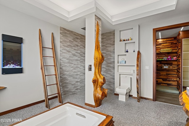 122 Overlook Ln, Lords Valley, PA 18428 - full bathroom featuring baseboards and toilet