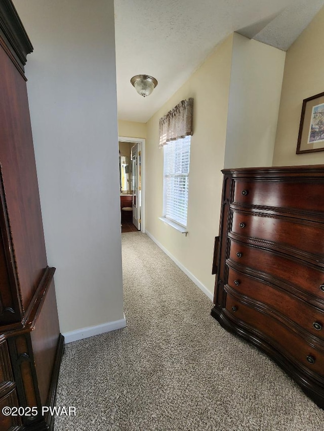 814 Clearview Dr, Long Pond, PA 18334 - hallway with baseboards and carpet