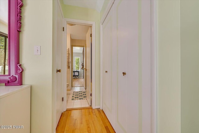 115 Washington Dr, Lords Valley, PA 18428 - corridor with light wood finished floors