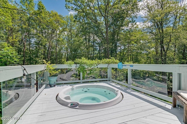 115 Washington Dr, Lords Valley, PA 18428 - view of deck