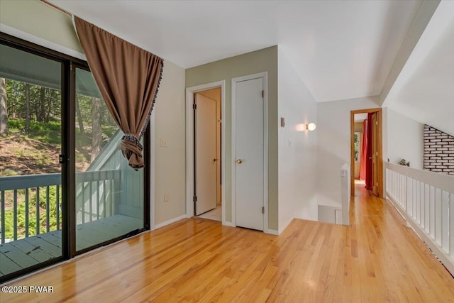 115 Washington Dr, Lords Valley, PA 18428 - spare room with wood finished floors and baseboards