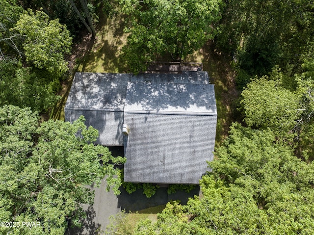 216 Canterbrook Dr, Lords Valley, PA 18328 - view from above of property