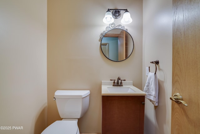 2766 Owego Tpke, Hawley, PA 18428 - half bathroom featuring toilet and vanity