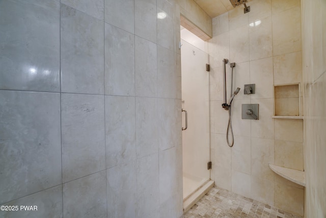 2766 Owego Tpke, Hawley, PA 18428 - full bath featuring a stall shower