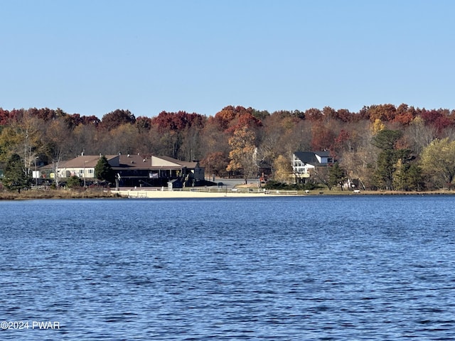 property view of water