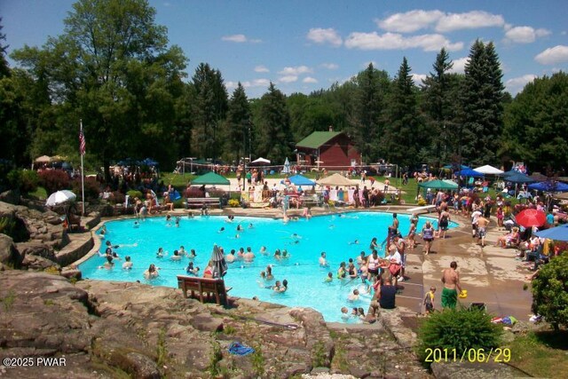 1011 Salem Pl, Lake Ariel, PA 18436 - community pool with a view of trees