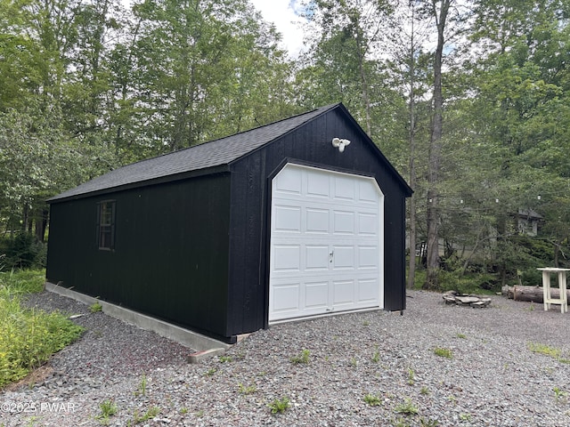 1267 Brookfield Rd, Lake Ariel, PA 18436 - view of detached garage