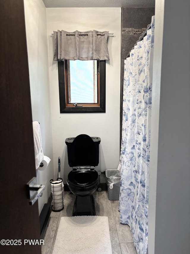 1267 Brookfield Rd, Lake Ariel, PA 18436 - full bath with toilet and curtained shower