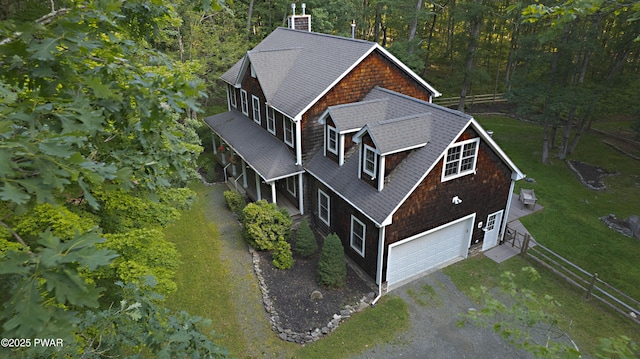 401 Log Tavern Rd, Milford, PA 18337 - view from above of property