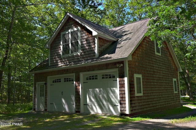 401 Log Tavern Rd, Milford, PA 18337 - view of property exterior featuring a garage