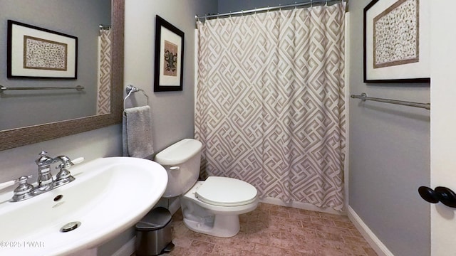 401 Log Tavern Rd, Milford, PA 18337 - bathroom with a sink and toilet